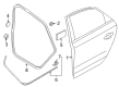 Diagram for Volkswagen Passat Door Seal - 561-839-700-A