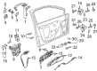 Diagram for Volkswagen e-Golf Exterior Door Handle - 5G0-837-206-R-GRU