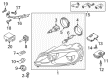 Diagram for Volkswagen Jetta Headlight - 5K0-941-753-B
