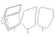 Diagram for Volkswagen Door Seal - 3CN-839-702-A-5AP
