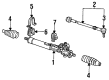 Diagram for Volkswagen Golf Tie Rod - 1H0-419-803