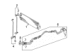 Diagram for Volkswagen Touareg Transmission Oil Cooler Hose - 7L6-317-801-F
