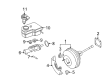 Diagram for Volkswagen Brake Booster Vacuum Pump - 1K0-612-181-F