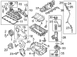 Diagram for Volkswagen Beetle Intake Manifold - 03L-129-711-E