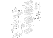 Diagram for Volkswagen Crankshaft Thrust Washer - 026-105-635-A