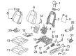 Diagram for Volkswagen Seat Motor - 3QF-959-247-A
