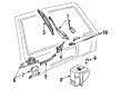 Diagram for Volkswagen Golf Wiper Motor - 701-955-713-C