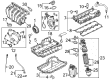 Diagram for Volkswagen Dipstick - 07K-115-611-G