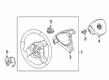 Diagram for Volkswagen Passat Steering Wheel - 561-419-091-F-E74