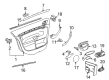 Diagram for Volkswagen Jetta Door Moldings - 1K4-867-450-2U0
