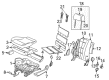 Diagram for Volkswagen Passat Seat Cushion - 3B0-881-776-T