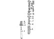 Diagram for Volkswagen Cabrio Bump Stop - 191-512-131-B