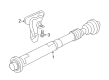 Diagram for Volkswagen Drive Shaft - 7P0-521-101-N