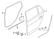 Diagram for Volkswagen e-Golf Door Seal - 5GE-867-913-A