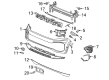 Diagram for Volkswagen Atlas Bumper Cover - 3CN-807-217-D-GRU