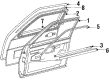 Diagram for Volkswagen Quantum Door Seal - 323-867-365-A