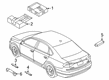 Diagram for Volkswagen Passat Key Fob - 561-837-202-J-INF