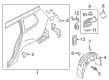 Diagram for Volkswagen Fuel Door - 5GM-809-909-A