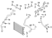 Diagram for Volkswagen Rabbit Coolant Pipe Seal - 07K-121-149
