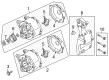 Diagram for Volkswagen Beetle Alternator Bracket - 03L-903-139-Q