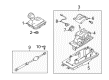 Diagram for Volkswagen Shift Cable - 7P0-713-265