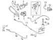 Diagram for Volkswagen Cabrio Power Steering Hose - 1H1-422-893-T