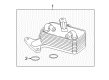 Diagram for Volkswagen Transmission Oil Cooler - 09G-409-061-F
