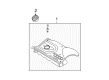 Diagram for Volkswagen Golf Emblem - 038-103-940-F