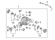 Diagram for Volkswagen Touareg Differential - 0AB-525-015-C