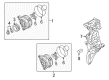 Diagram for Volkswagen Alternator Pulley - 07K-903-119-C