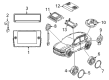 Diagram for Volkswagen Taos Subwoofer - 6C0-035-621-A