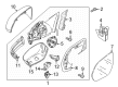 Diagram for Volkswagen Mirror Actuator - 3G0-959-578-C