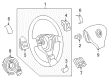 Diagram for Volkswagen Jetta Steering Wheel - 1K0-419-091-EQ-USZ