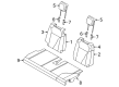 Diagram for Volkswagen Seat Covers - 5NN-888-405-D-EQZ