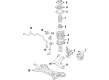 Diagram for Volkswagen Routan Axle Pivot Bushing - 7B0-411-314-B