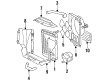 Diagram for Volkswagen Fox Radiator Support - 305-803-113-1