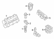 Diagram for Volkswagen Arteon Ignition Lock Assembly - 3G1-959-839-WZU