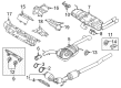 Diagram for Volkswagen Exhaust Pipe - 5C3-253-609-F