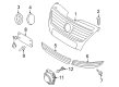 Diagram for Volkswagen CC Emblem - 3C0-853-600-A-MQH