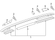 Diagram for Volkswagen Touareg Frame Rail - 7L6-860-026-STY