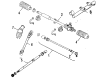 Diagram for Volkswagen Scirocco Tie Rod - 155-422-803