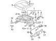 Diagram for Volkswagen Seat Cushion - 3C0-881-375-AE