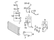 Diagram for Volkswagen Golf R Water Hose - 1K0-121-063-J