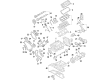 Diagram for Volkswagen Crankshaft Thrust Washer - 078-198-421