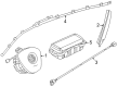 Diagram for Volkswagen Atlas Cross Sport Airbag - 3CM-880-204-E