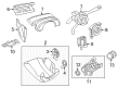 Diagram for Volkswagen Beetle Windshield Wiper Switch - 5C5-953-513-E-9B9