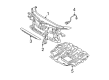 Diagram for Volkswagen Air Deflector - 3C0-121-330
