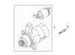 Diagram for Volkswagen Atlas Starter - 02M-911-021-P