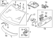 Diagram for Volkswagen ID. Buzz Windshield - 1T3-845-011-S-NVB
