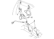 Diagram for Volkswagen Cabrio Seat Belt - 1E0-857-805-B41